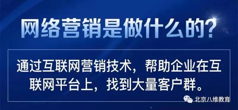 八維網(wǎng)絡(luò)營銷專業(yè)